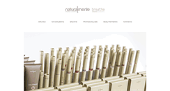 Desktop Screenshot of naturalmente.lt